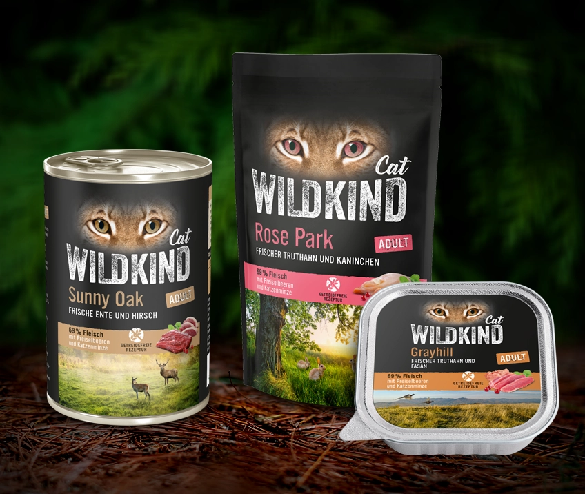 WILDKIND Katzen Nassnahrung