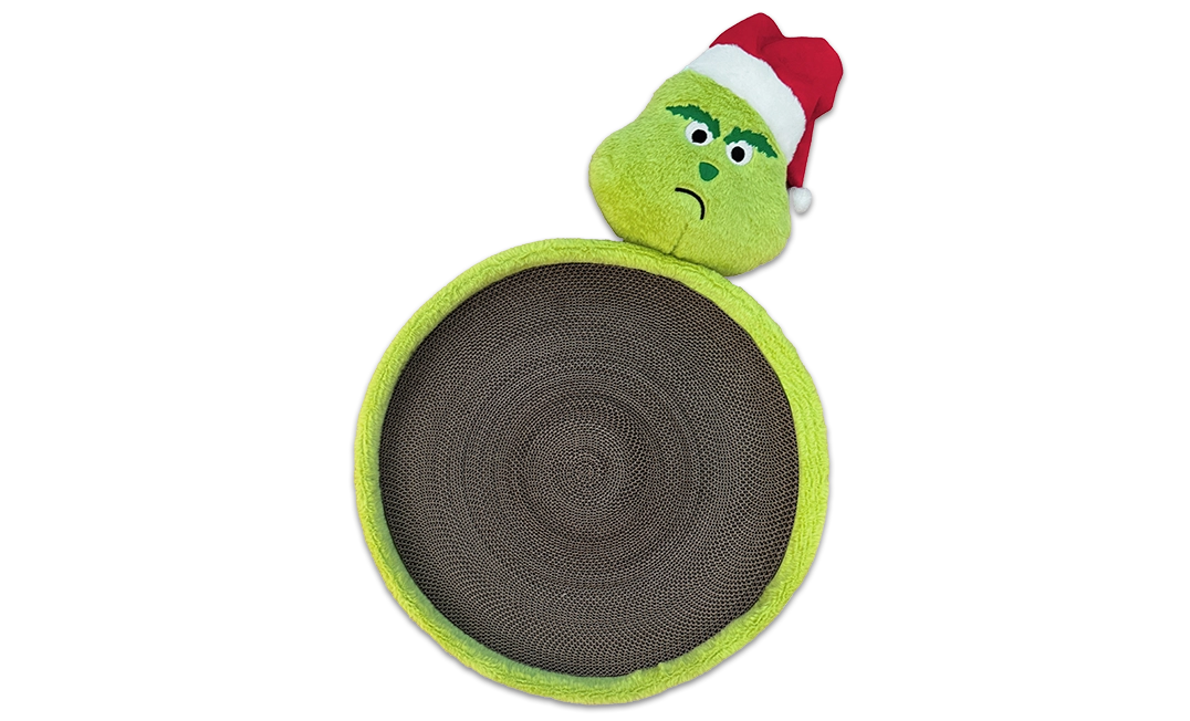 Neuheiten: Aumüller Muffel Kratzpappe/Plüschbett für Katzen