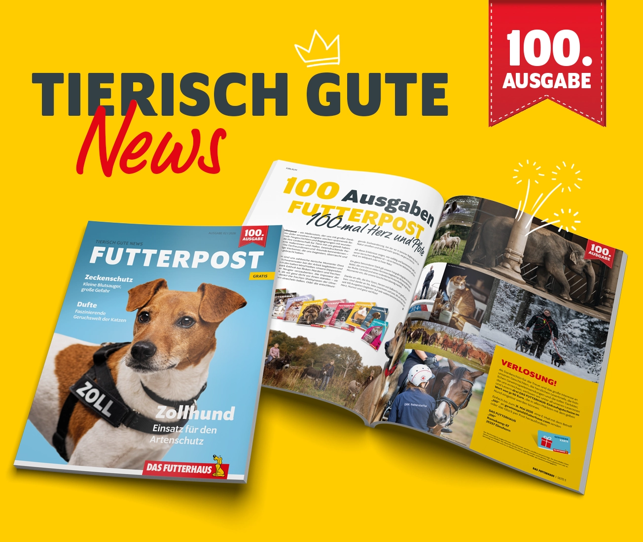 FUTTERPOST 02|2026 - Die 100. Ausgabe
